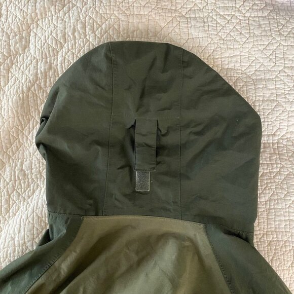 TecH20 Guide Series Hooded Waterproof Breathable Green Nylon Full Zip Raincoat L - Picture 10 of 11